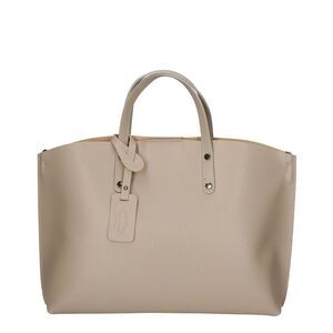 Chiara Ferretti Leather Shopper Tote, Brown